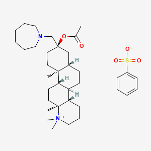 molecular formula C36H58N2O5S B1665511 ANQ9040 CAS No. 142021-80-5