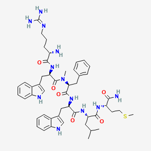 molecular formula C49H66N12O6S B1665515 Antagonist G CAS No. 115150-59-9