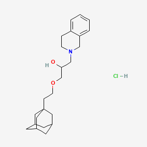 molecular formula C24H36ClNO2 B1665517 ADDA 5 hydrochloride CAS No. 473268-46-1