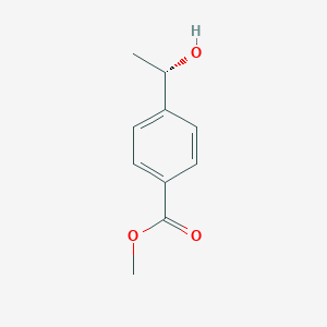 molecular formula C10H12O3 B166552 methyl 4-[(1S)-1-hydroxyethyl]benzoate CAS No. 134615-20-6