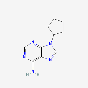 molecular formula C10H13N5 B1665524 9-Cyclopentyladenine CAS No. 715-91-3