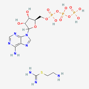 molecular formula C13H25N8O13P3S B1665530 Adeturon CAS No. 63346-83-8