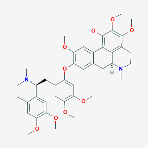 molecular formula C42H50N2O9 B1665533 Adiantifoline CAS No. 20823-96-5