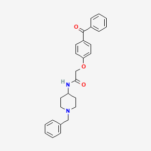 molecular formula C27H28N2O3 B1665536 AdipoRon CAS No. 924416-43-3