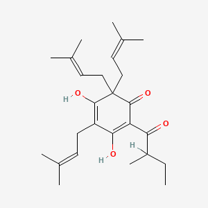 molecular formula C26H38O4 B1665543 Adlupulone CAS No. 28374-71-2