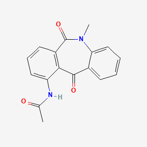 molecular formula C17H14N2O3 B1665546 Adosopine CAS No. 88124-26-9