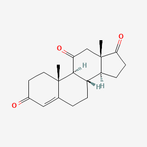molecular formula C19H24O3 B1665554 Adrenosterone CAS No. 382-45-6