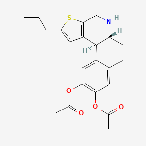 molecular formula C22H25NO4S B1665560 阿罗戈利德 CAS No. 171752-56-0