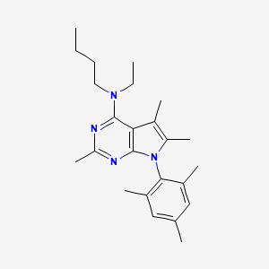 molecular formula C24H34N4 B1665562 Antalarmin CAS No. 157284-96-3