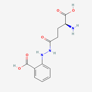 molecular formula C12H15N3O5 B1665564 Anthglutin CAS No. 69168-09-8