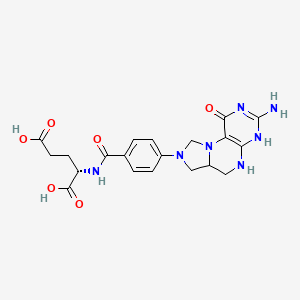 molecular formula C20H23N7O6 B1665577 Folitixorin CAS No. 3432-99-3