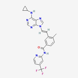 molecular formula C24H20F3N7O B1665586 AP24226 CAS No. 926922-22-7
