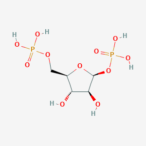 molecular formula C5H12O11P2 B1665595 Arabinose 1,5-diphosphate CAS No. 93132-85-5