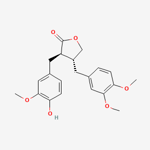 molecular formula C21H24O6 B1665602 Arctigenin CAS No. 7770-78-7