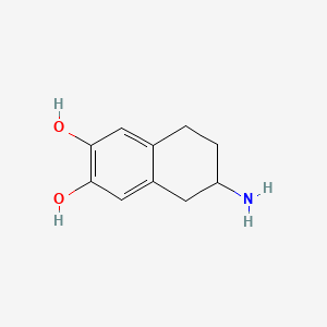 molecular formula C10H13NO2 B1665609 6,7-二羟基-2-氨基四氢萘 CAS No. 53463-78-8