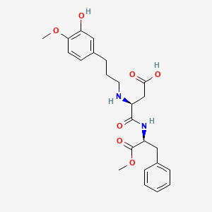 molecular formula C24H30N2O7 B1665611 Advantame CAS No. 245650-17-3