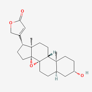 molecular formula C23H32O4 B1665616 Adynerigenine CAS No. 6246-57-7