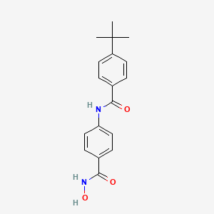 molecular formula C18H20N2O3 B1665617 AES-350 CAS No. 847249-57-4