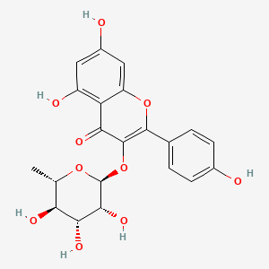 molecular formula C21H20O10 B1665622 Afzelin CAS No. 482-39-3