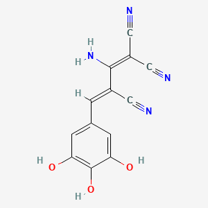 molecular formula C13H8N4O3 B1665628 Tyrphostin 51 CAS No. 122520-90-5