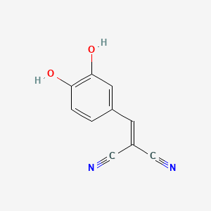 molecular formula C10H6N2O2 B1665630 Tyrphostin A23 CAS No. 118409-57-7