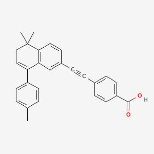 molecular formula C28H24O2 B1665644 AGN 193109 CAS No. 171746-21-7