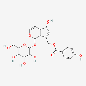 molecular formula C22H26O11 B1665653 Agnoside CAS No. 11027-63-7