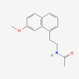 molecular formula C15H17NO2 B1665654 Agomelatine CAS No. 138112-76-2