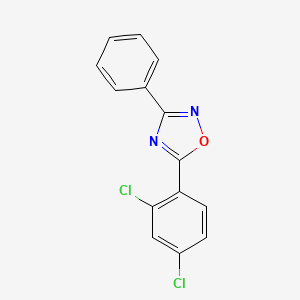 5-(2,4-Dichlorophenyl)-3-phenyl-1,2,4-oxadiazole