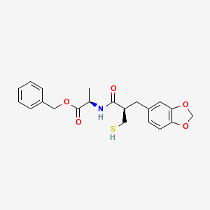 molecular formula C21H23NO5S B1665677 Aladotril CAS No. 173429-64-6