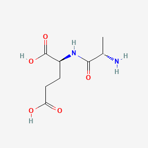 molecular formula C8H14N2O5 B1665679 丙氨酸谷氨酸 CAS No. 13187-90-1