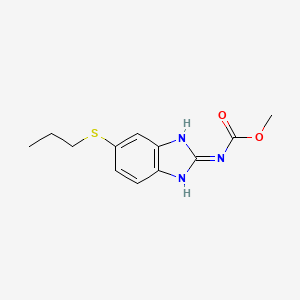 molecular formula C12H15N3O2S B1665689 Albendazole CAS No. 54965-21-8