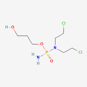 molecular formula C7H17Cl2N2O3P B1665695 Alcophosphamide CAS No. 52336-54-6