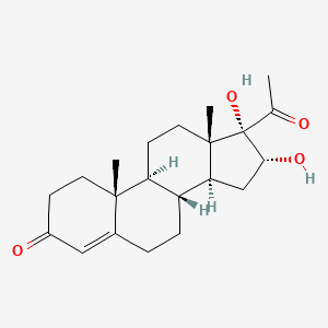 molecular formula C21H30O4 B1665699 Algestone CAS No. 595-77-7