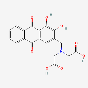 molecular formula C19H15NO8 B1665702 Alizarin complexone CAS No. 3952-78-1