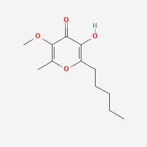 molecular formula C12H18O4 B1665704 Allixin CAS No. 125263-70-9