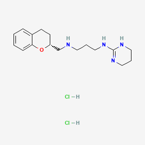 molecular formula C17H28Cl2N4O B1665710 Alniditan Dihydrochloride CAS No. 155428-00-5