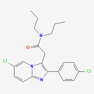 molecular formula C21H23Cl2N3O B1665719 Alpidem CAS No. 82626-01-5