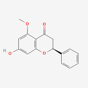 molecular formula C16H14O4 B1665720 Alpinetin CAS No. 36052-37-6