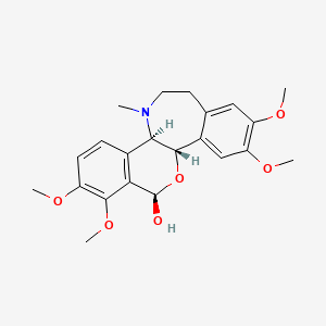 molecular formula C22H27NO6 B1665721 Alpinigenine CAS No. 14028-91-2