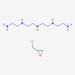 molecular formula C11H28ClN5O B1665727 Alseroxylon CAS No. 8001-95-4
