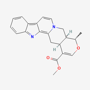 molecular formula C21H20N2O3 B1665729 Alstonine CAS No. 642-18-2