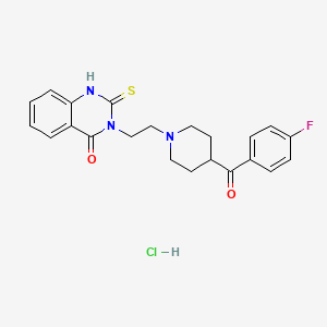 molecular formula C22H23ClFN3O2S B1665731 Altanserin hydrochloride CAS No. 1135280-78-2