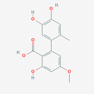 molecular formula C15H14O6 B1665734 Altenusin CAS No. 31186-12-6