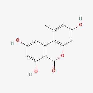 molecular formula C14H10O5 B1665735 Alternariol CAS No. 641-38-3