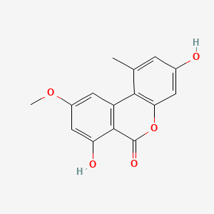 molecular formula C15H12O5 B1665736 Alternariol monomethyl ether CAS No. 23452-05-3
