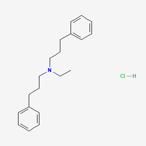 molecular formula C20H28ClN B1665751 Alverine hydrochloride CAS No. 5982-87-6