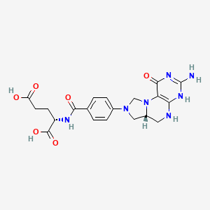 molecular formula C20H23N7O6 B1665758 Arfolitixorin CAS No. 31690-11-6