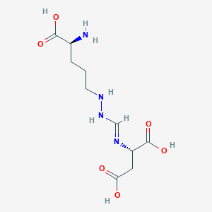molecular formula C10H18N4O6 B1665766 Argininosuccinic Acid CAS No. 2387-71-5