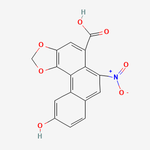 molecular formula C16H9NO7 B1665774 Aristolochic Acid C CAS No. 4849-90-5